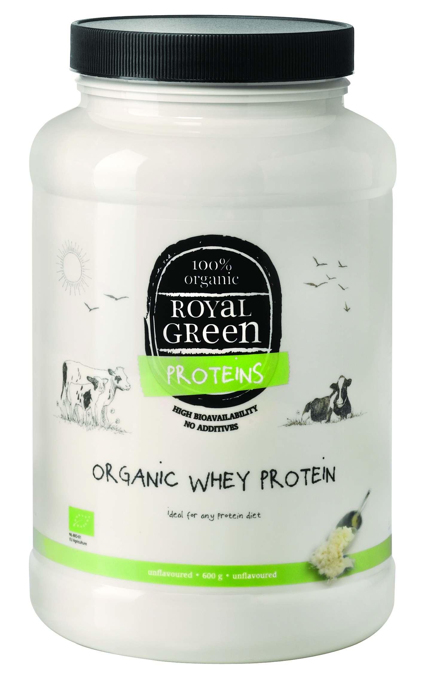 ROYAL GREEN ORGANIC WHEY PROTEIN -NL-BIO-01