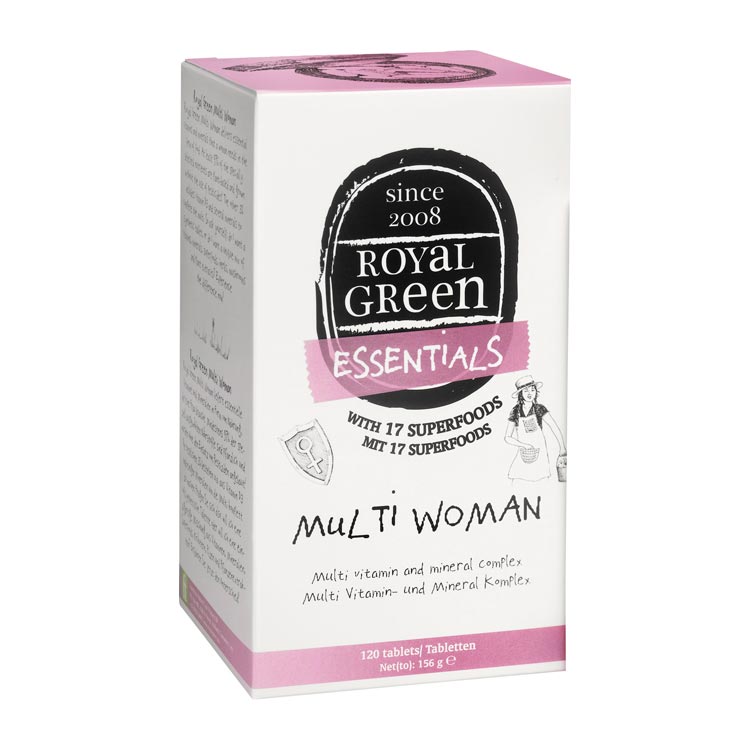 ROYAL GREEN MULTI WOMAN
