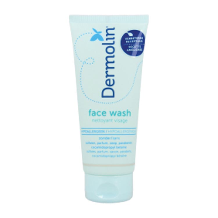 DERMOLIN FACEWASH CAPB VRIJ