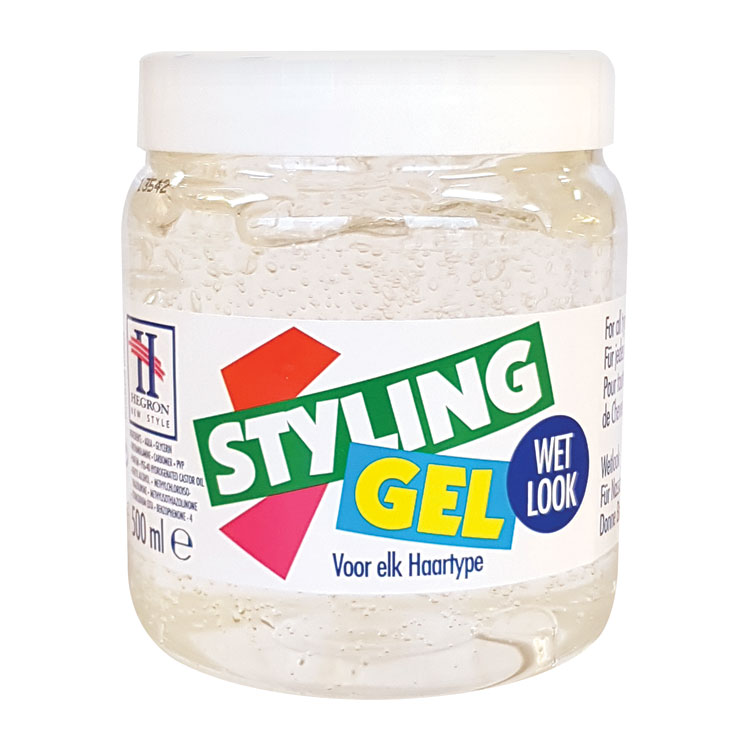 HEGRON STYLING GEL WETLOOK WIT