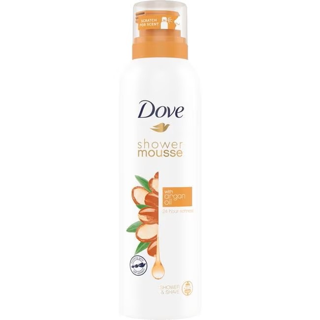 DOVE SHOWER FOAM ARGAN OIL