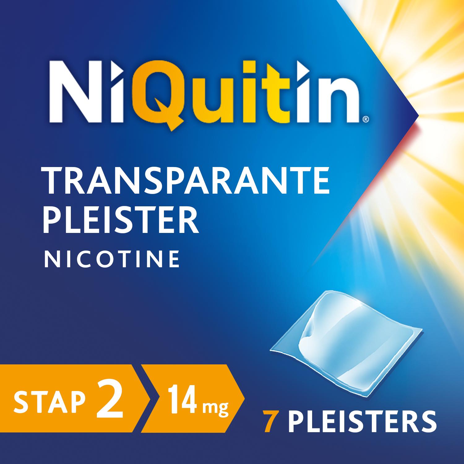 NIQUITIN CLEAR PATCH STAP 2 14MG