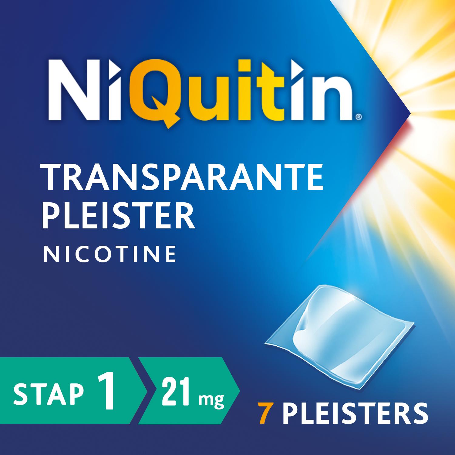 NIQUITIN CLEAR PATCH STAP 1 21MG