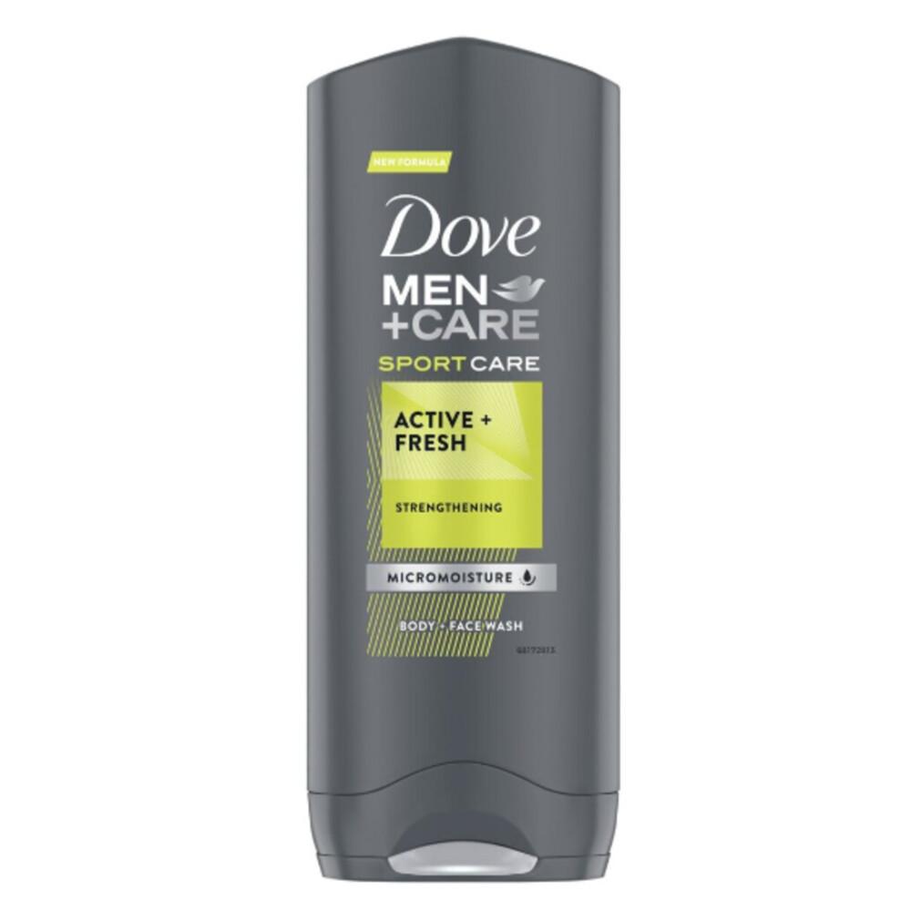 DOVE MEN   CARE SHOWER GEL ACTIVE  FRESH