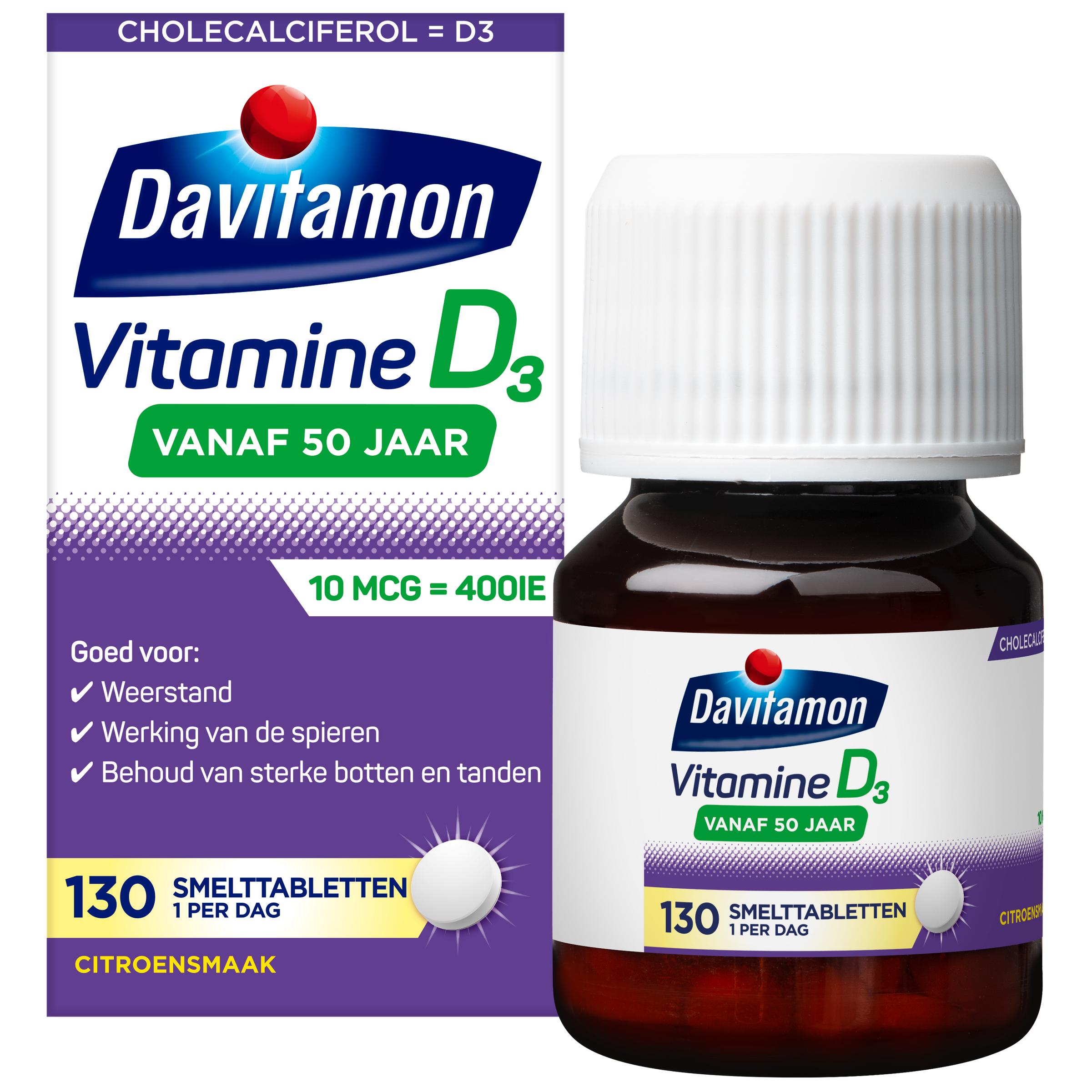 DAVITAMON D 50  SMELTTABLETTEN