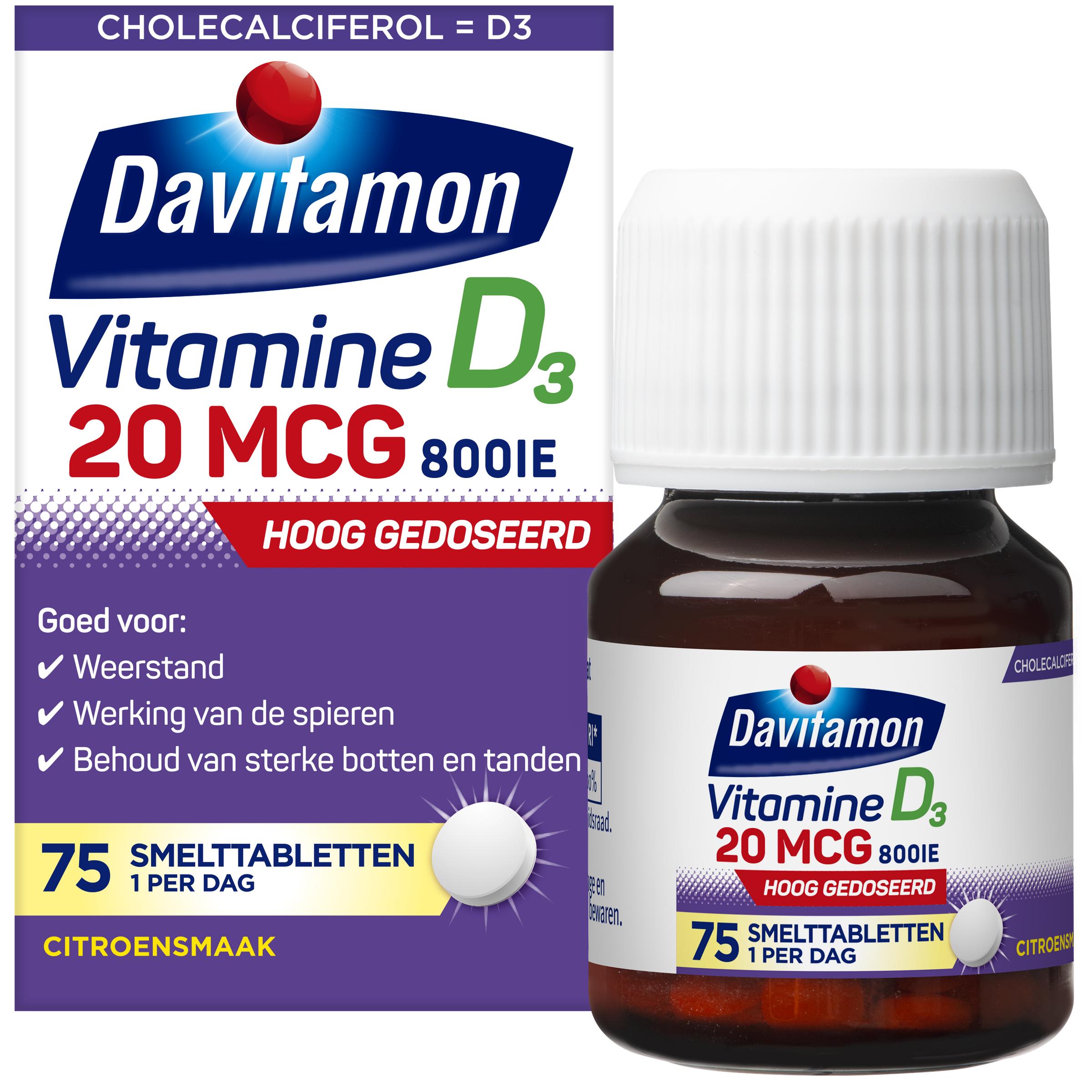 DAVITAMON D FORTE SMELTTABLETTEN