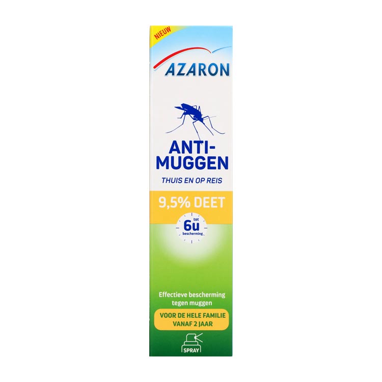 AZARON ANTI-MUGGEN 9,5% DEET SPRAY