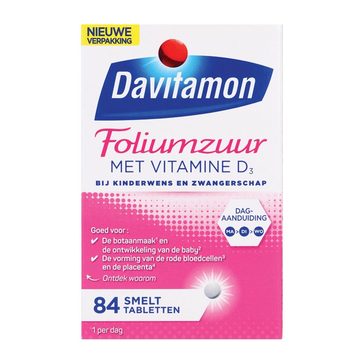 DAVITAMON FOLIUMZUUR 400MG