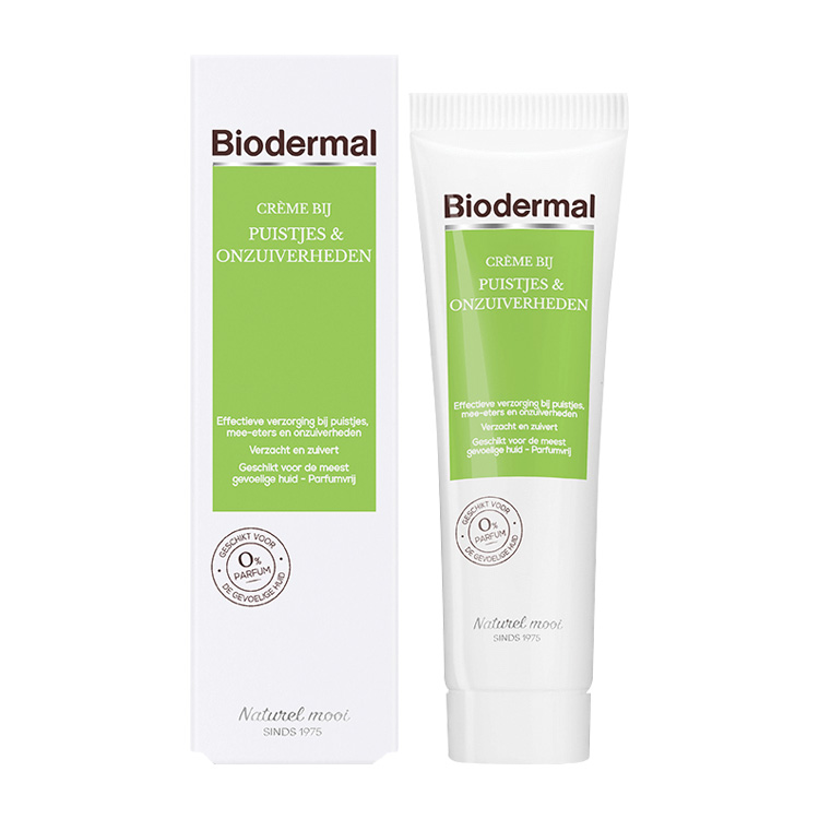 BIODERMAL CREME PUISTJES   ONZUIVERHEDEN