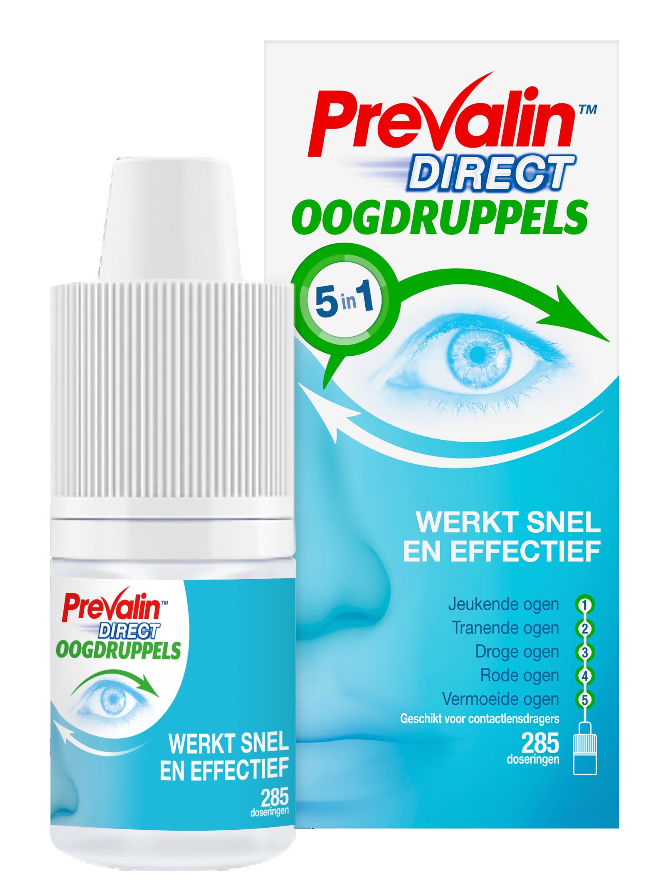 PREVALIN DIRECT OOGDRUPPELS