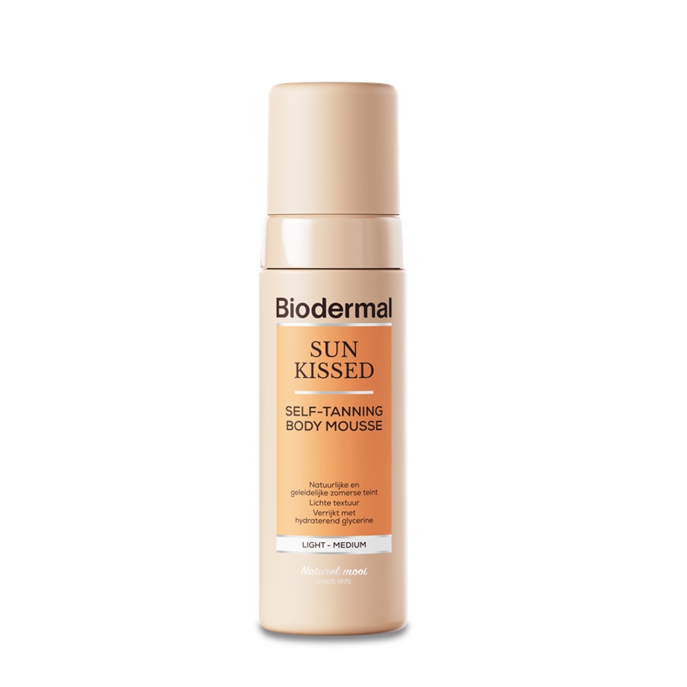 BIODERMAL SUN TAN KISSED SELF TANNING BODY MOUSSE