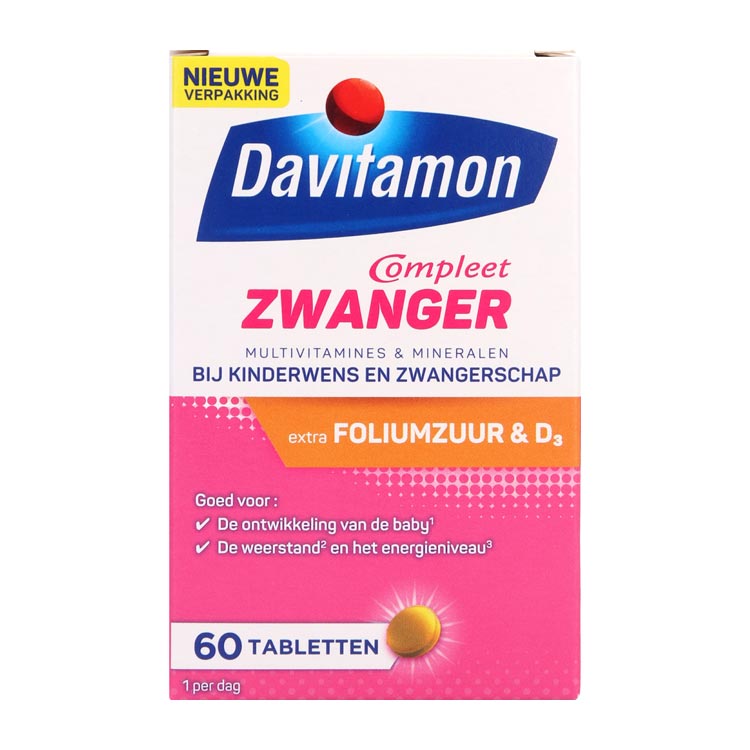 DAVITAMON COMPLEET ZWANGER