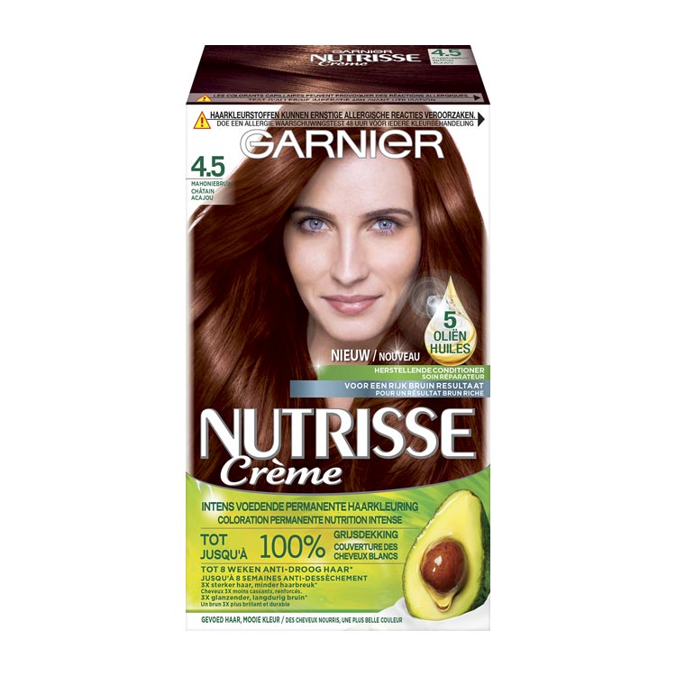 GARNIER NUTRISSE CREME 4,5/45 CHATAIGNE