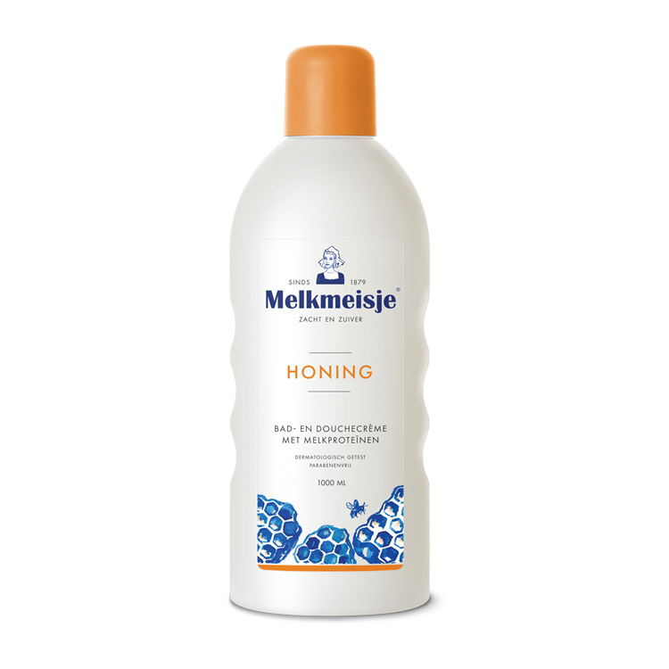 MELKMEISJE BAD   DOUCHE CREME HONING