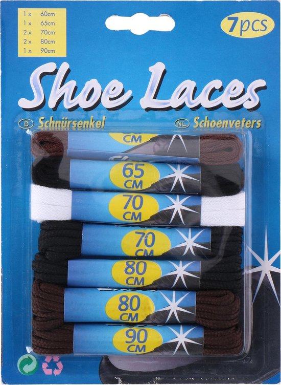LIFETIME SCHOENVETERS ASSORTI KLEUR EN LENGTE