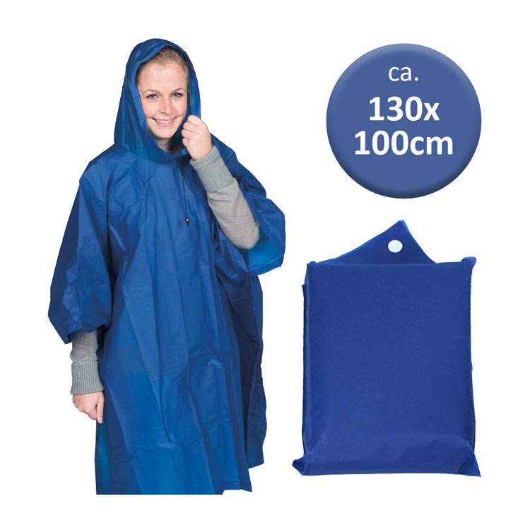 LIFETIME PONCHO MET CAPUCHON