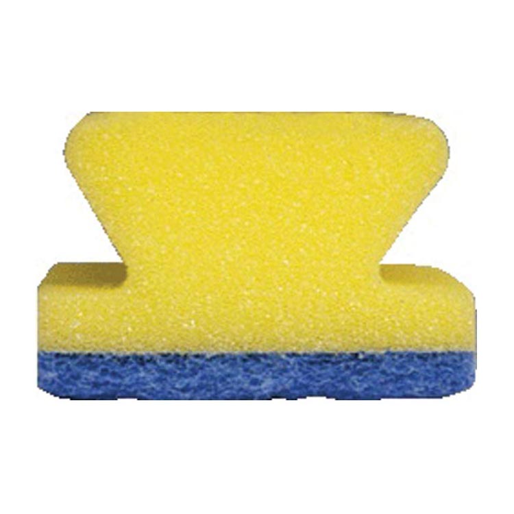 HG SANITAIRSPONS BLAUW/GEEL