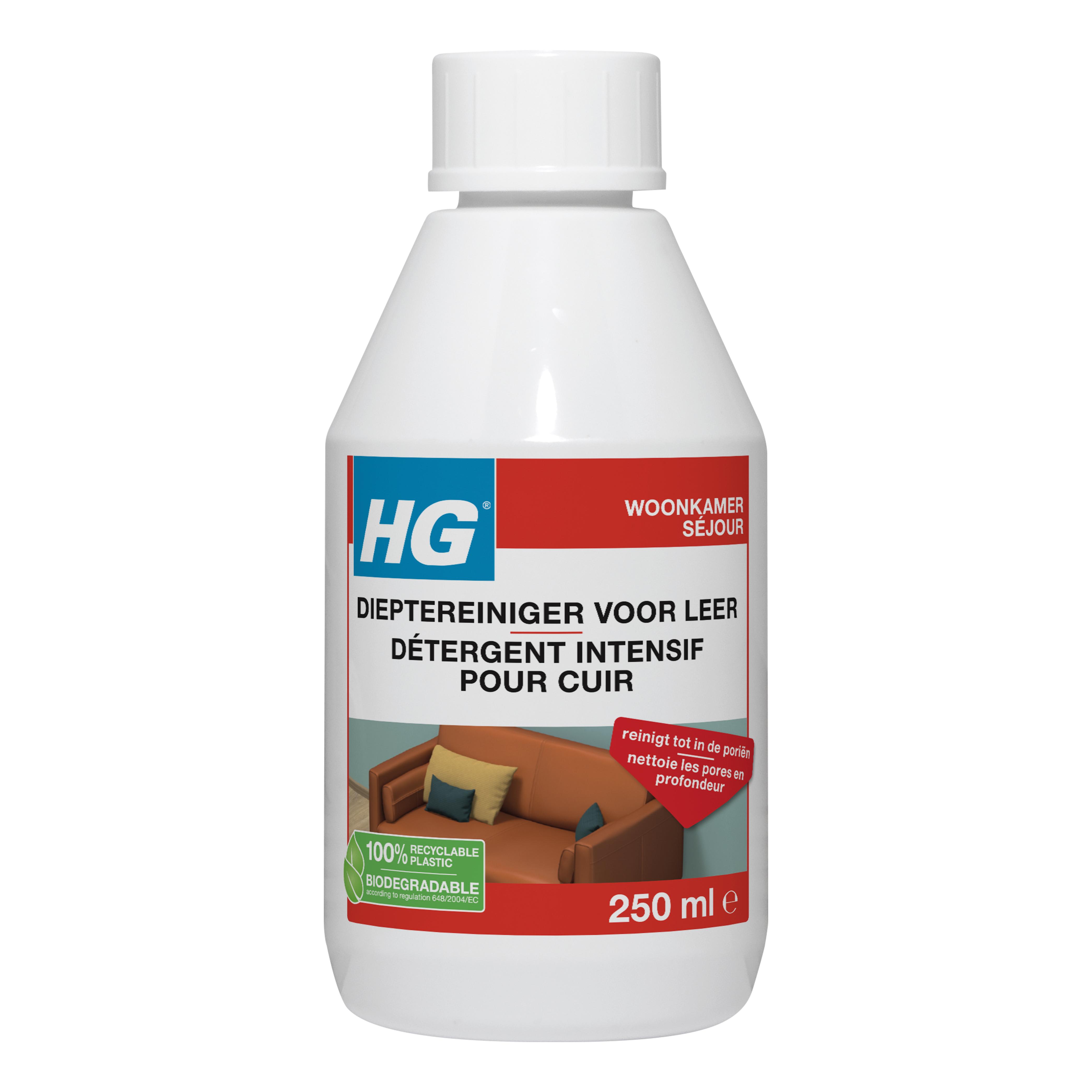 HG DIEPTEREINIGER VOOR LEER