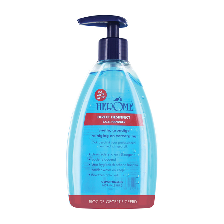 HEROME HANDGEL DESINFECT DIRECT POMP