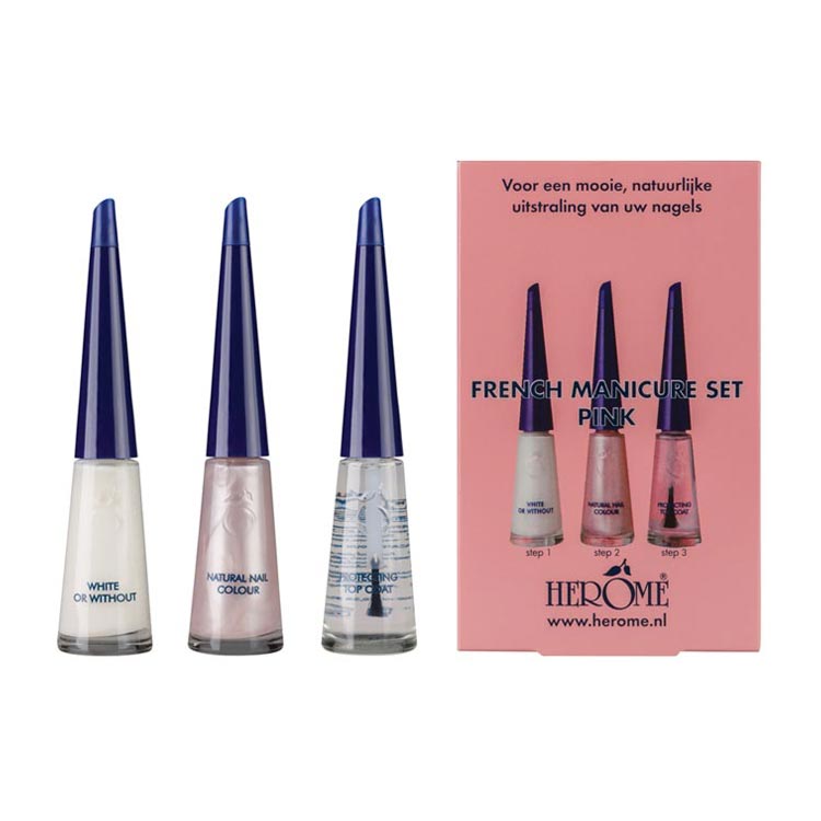HEROME FRENCH MANICUR SET PINK