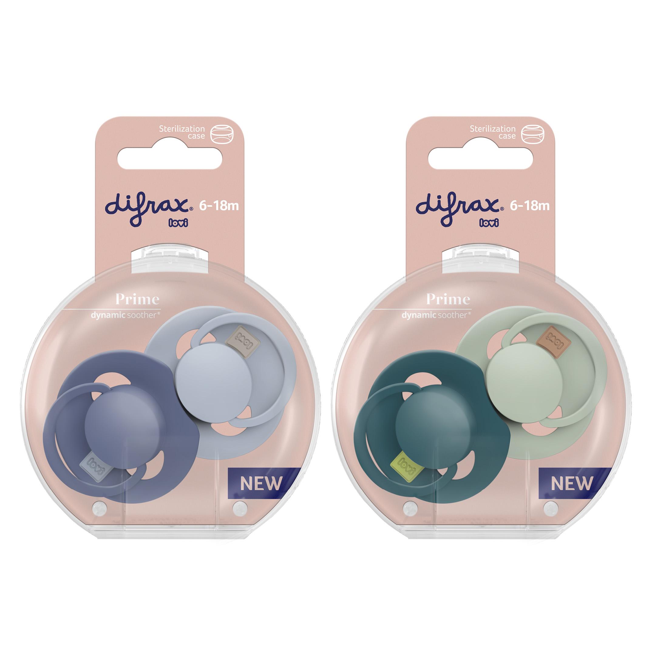 DIFRAX DYNAMISCHE FOPSPEEN PRIME 6-18 M ASSORTI