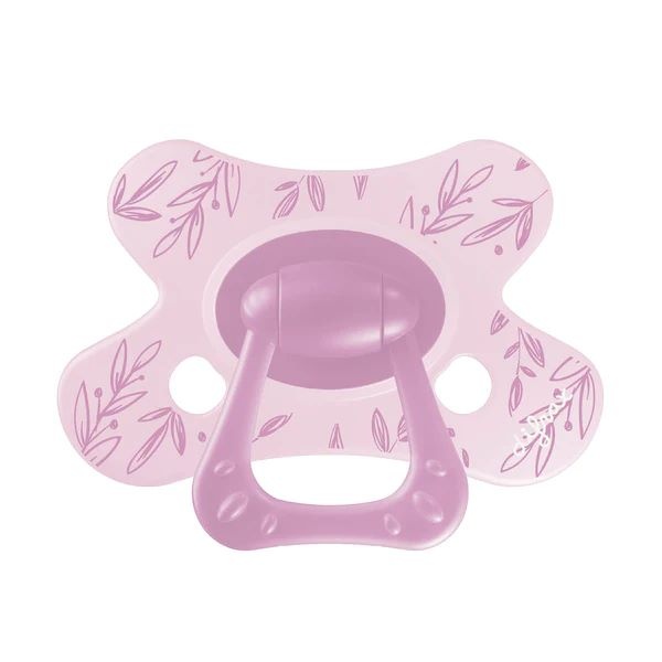 DIFRAX FOPSPEEN NATURAL LITTLE VENTURE 12 M BERRY PINK LEAFS