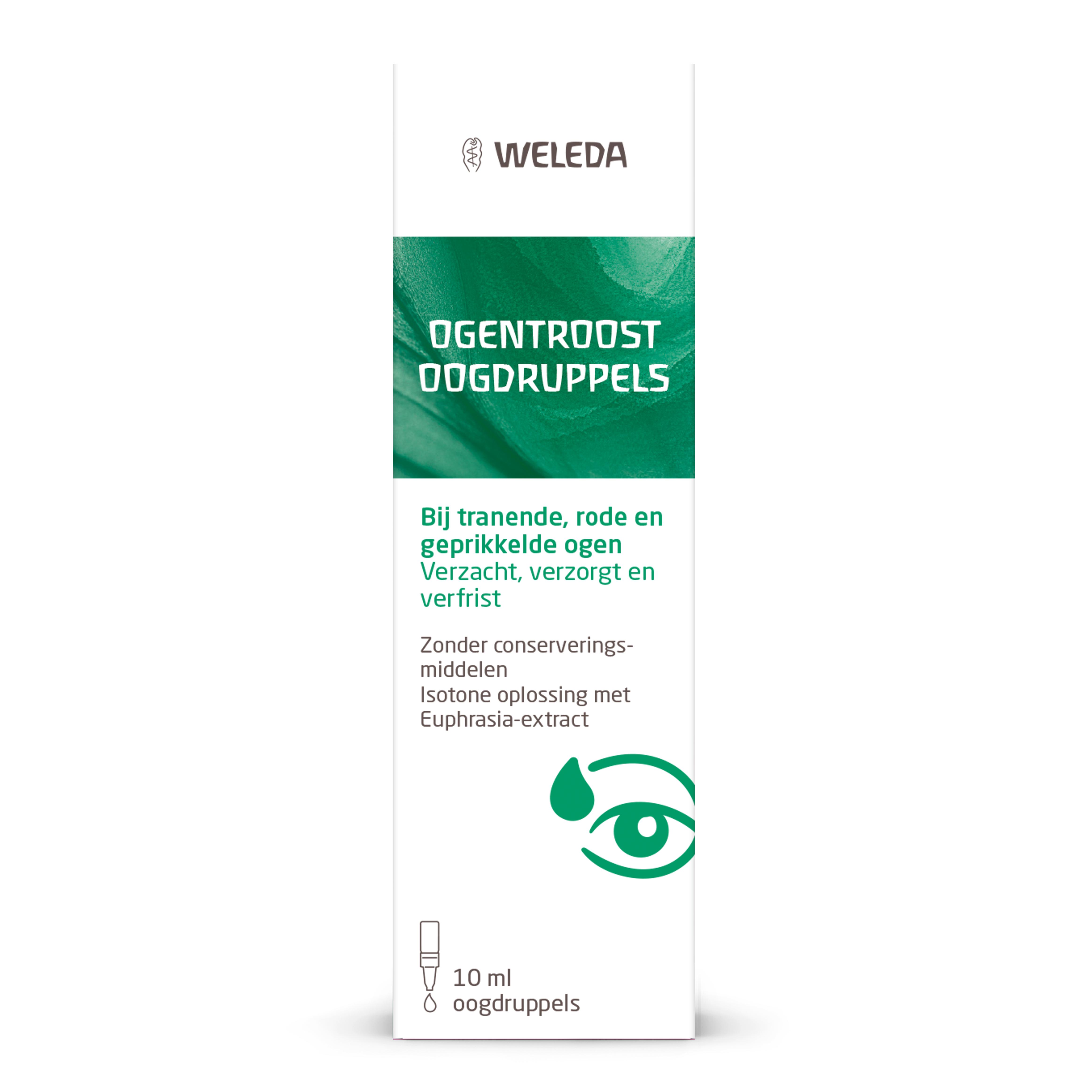 WELEDA OGENTROOST OOGDRUPPELS RODE/GEPRIKKELD