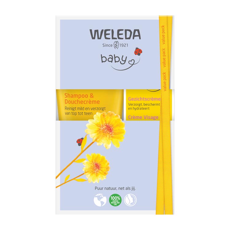 GVPB WELEDA CALENDULA BABY GEZICHTSCREME SHAMPOO