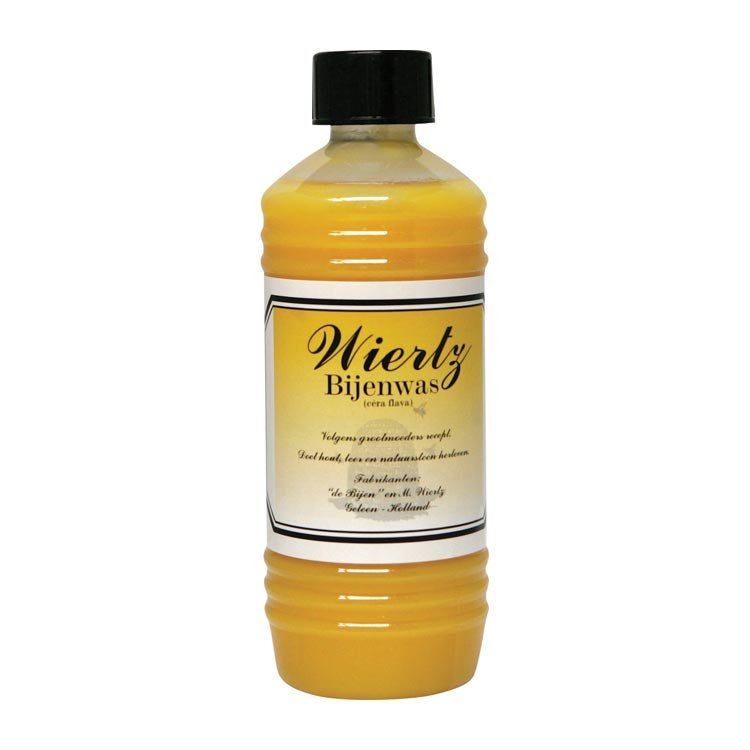 WIERTZ BIJENWAS NATUREL/GEEL
