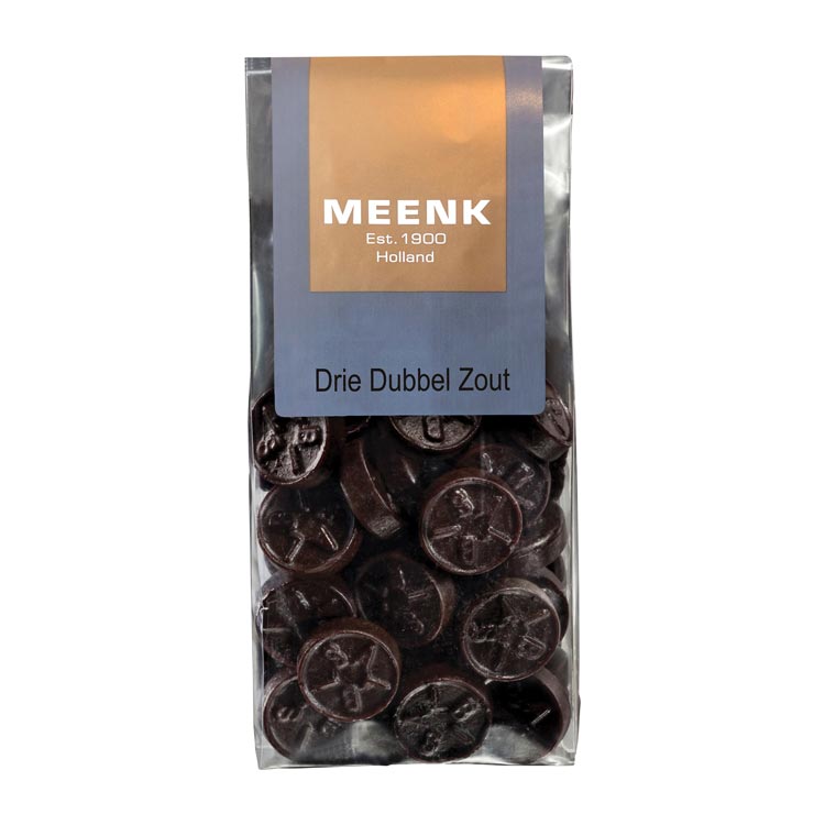 MEENK DRIE DUBBELZOUTE DROP STAZAKJE