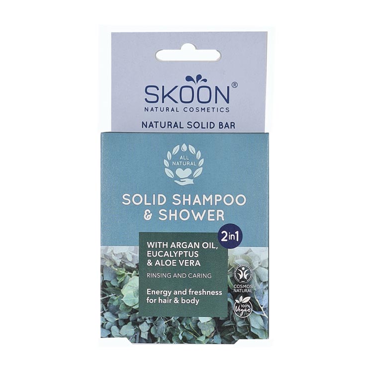 SKOON SOLID SHAMPOO EN SHOWER GEL 2 IN 1
