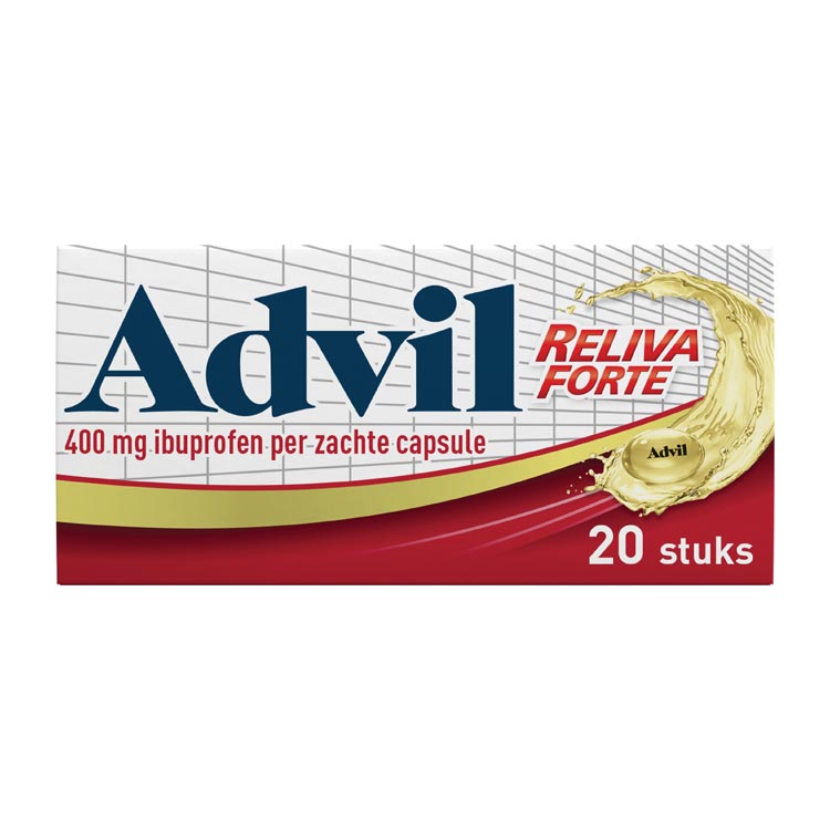 ADVIL RELIVA FORTE LIQUID CAPS 400 MG