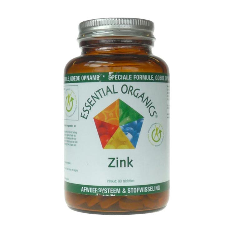 ESSENTIAL ORGANICS ZINK 25mg
