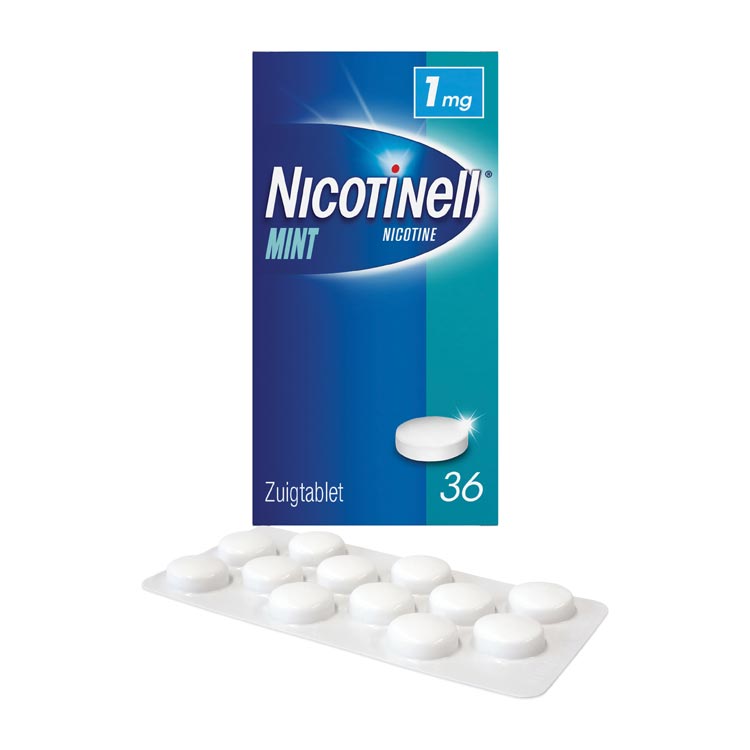 NICOTINELL ZUIGTABLET 1MG MINT