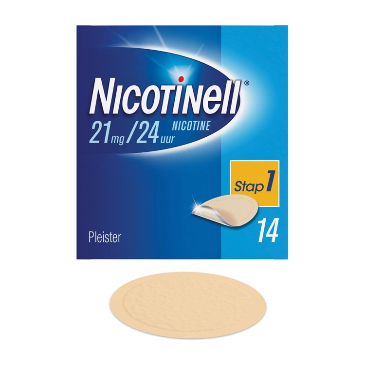 NICOTINELL PLEISTERS 21 MG STAP 1