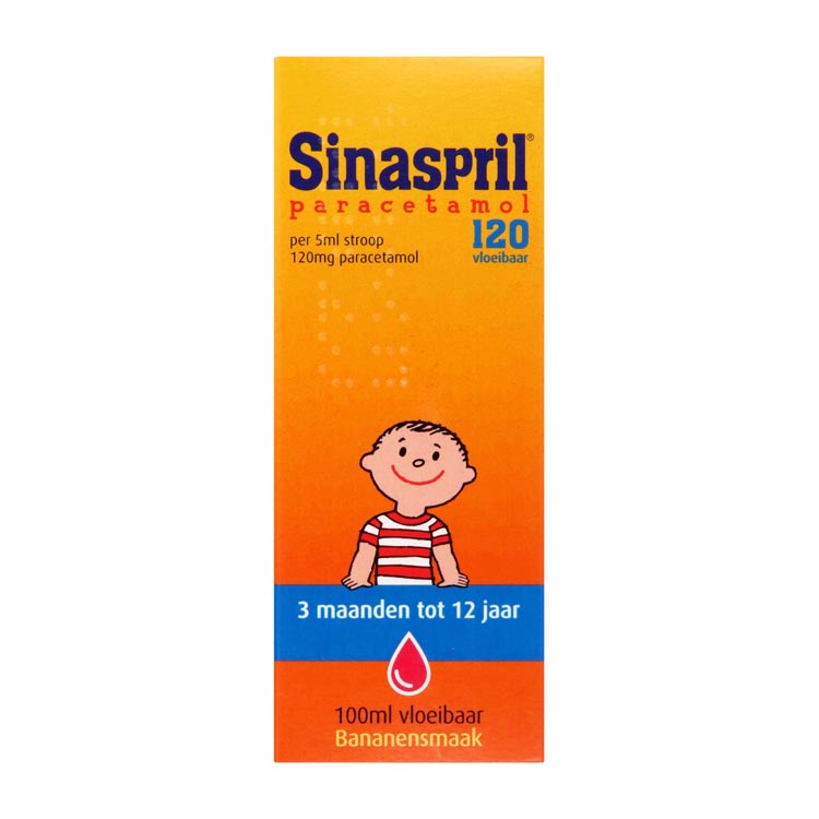 SINASPRIL PARACETAMOL 120 MG VLOEIBAAR