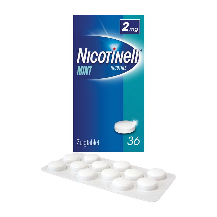 NICOTINELL ZUIGTABLET 2MG MINT