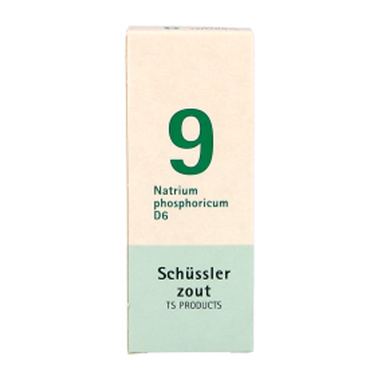 PFLUGER SCHUSSLERZOUTEN NR. 9 NATRIUM PHOSPHORICUM D6
