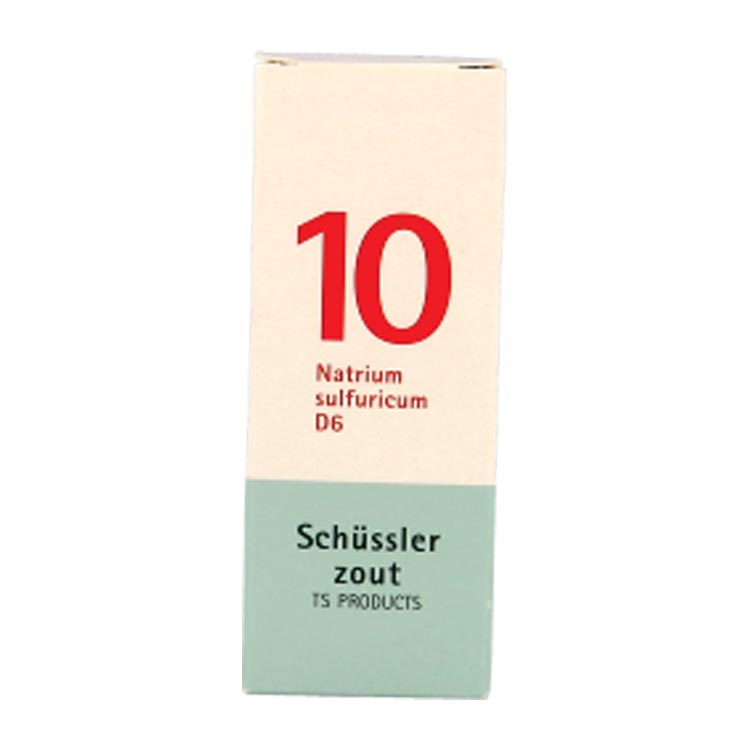 PFLUGER SCHUSSLERZOUTEN NR. 10 NATRIUM SULFURICUM D6