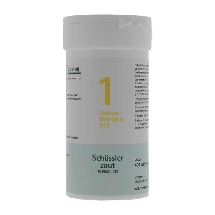 PFLUGER SCHUSSLERZOUTEN NR. 1 CALCIUM FLUORATUM D12