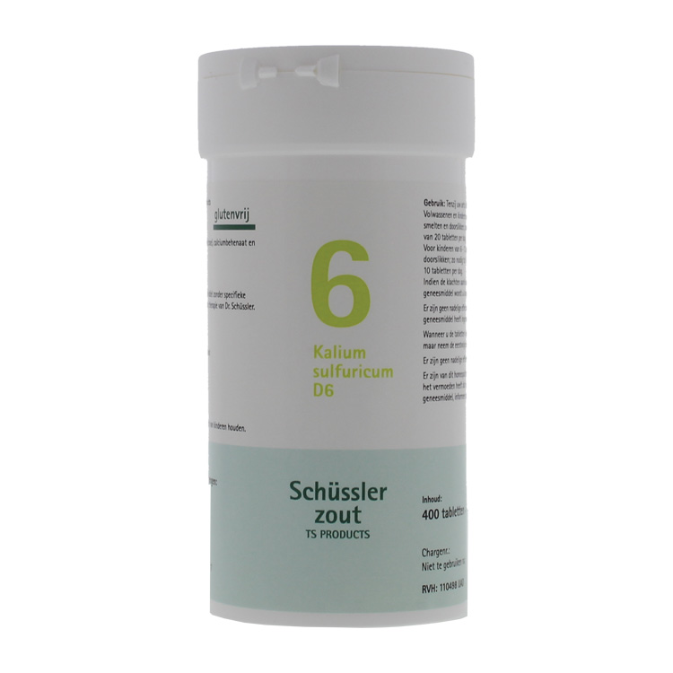 PFLUGER SCHUSSLERZOUTEN NR. 6 KALIUM SULFURICUM D6