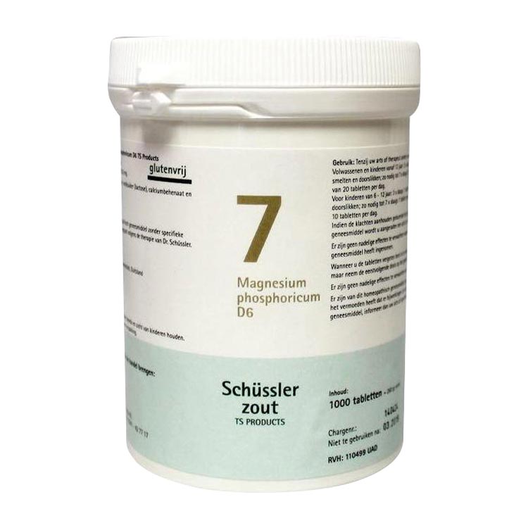 PFLUGER SCHUSSLERZOUTEN NR. 7 MAGNESIUM PHOSPHORICUM D6