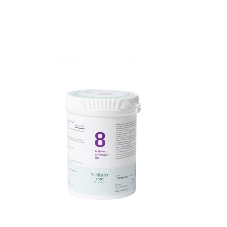 PFLUGER SCHUSSLERZOUTEN NR. 8 NATRIUM CHLORATUM D6
