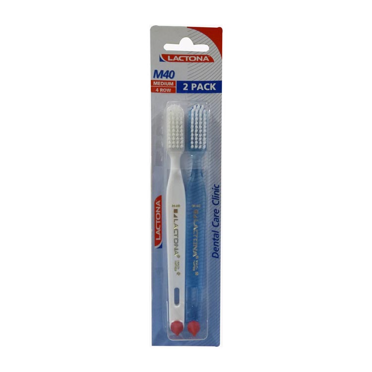 LACTONA TANDENBORSTEL M-40 MEDIUM 2 ST