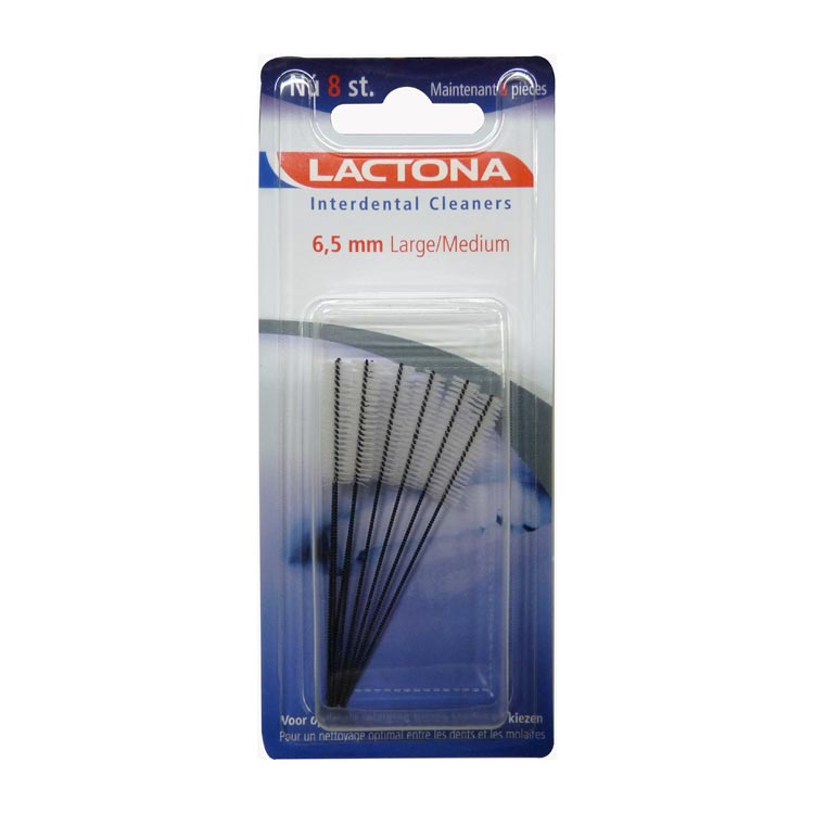 LACTONA INTERDENTAL CLEANER L/M 6.5MM