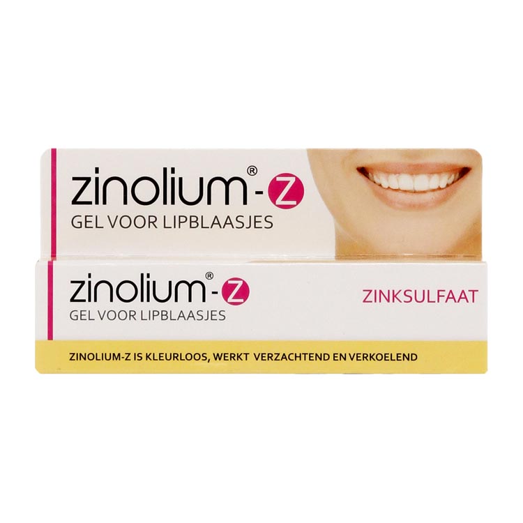 ZINOLIUM (ZINKSULFAAT) LIPBLAASJES GEL
