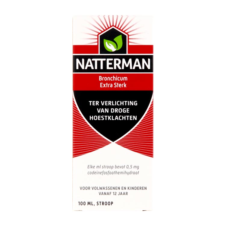 NATTERMAN BRONCHICUM EXTRA STERK ROOD