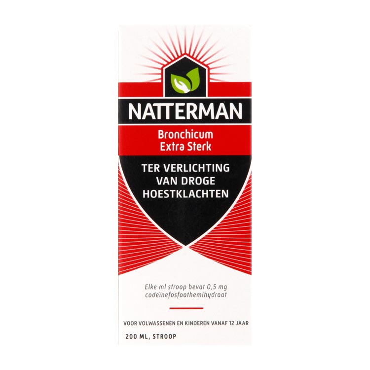 NATTERMAN BRONCHICUM EXTRA STERK ROOD