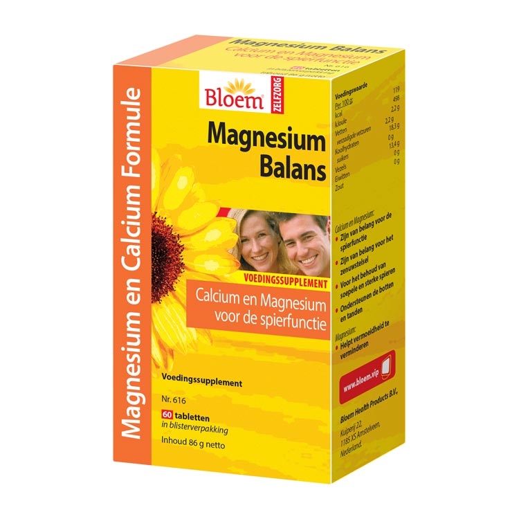 BLOEM MAGNESIUM BALANS