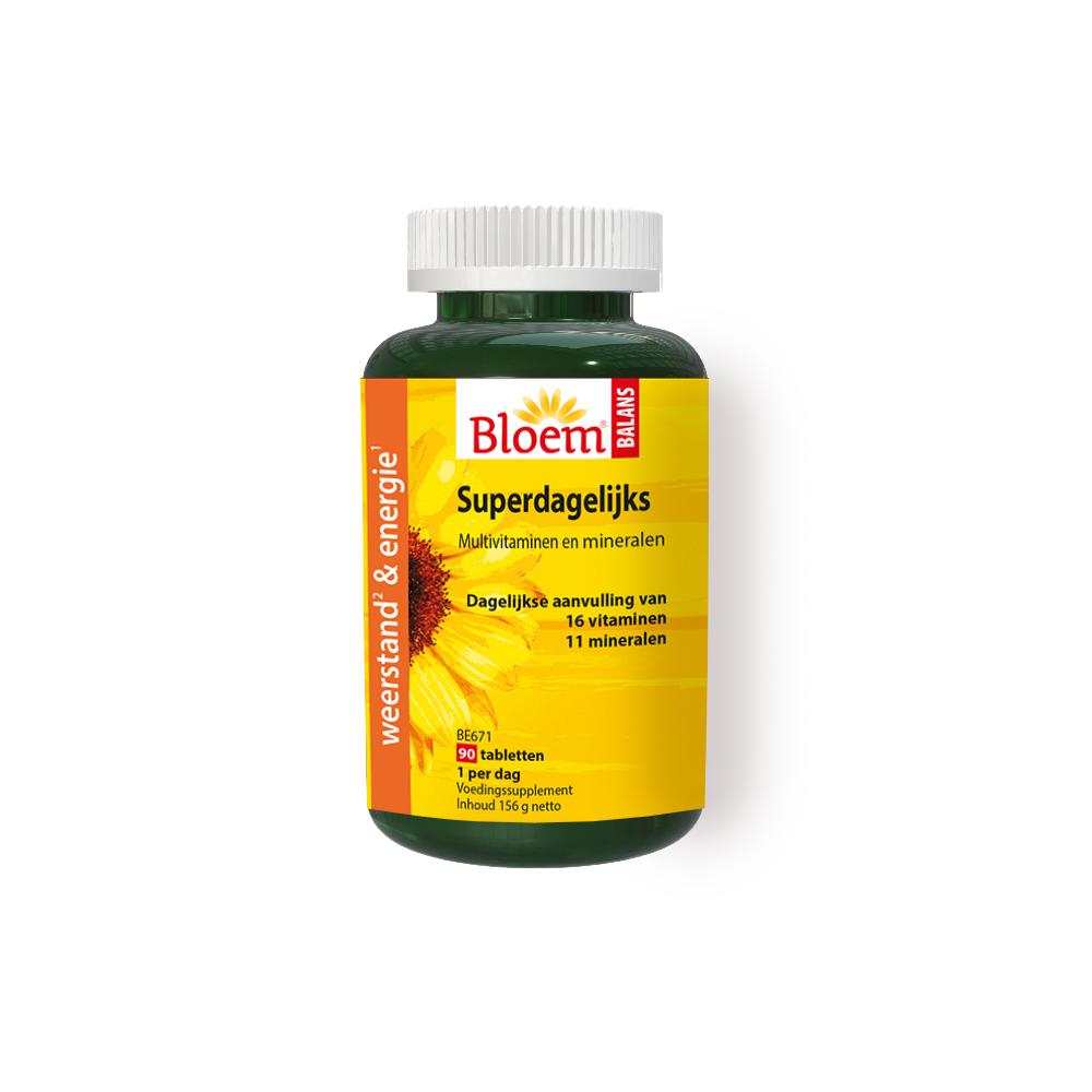 BLOEM SUPERDAGELIJKS MULTIVITAMINE